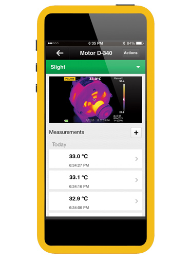 See measurements live with Fluke Connect