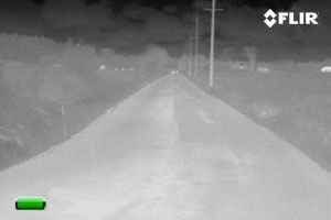 FLIR Scout PS32 Thermal Night Vision Monocular at 500 Yards Distance