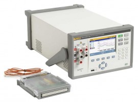 Fluke 1586A-120 Super-DAQ Precision Temperature Scanner with mainframe-