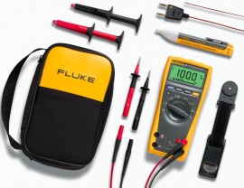 Fluke 179 True RMS Digital Multimeter with VoltAlert non-contact voltage tester kit-