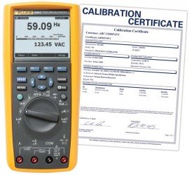 Fluke 289-NIST True RMS Industrial Data Logging Multimeter, -