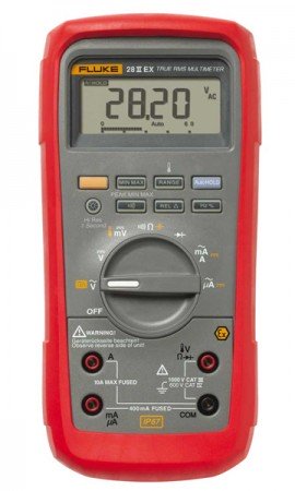 Fluke 28IIEX/ETL Intrinsically Safe True RMS Digital Multimeter-