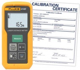 Fluke 414D-NIST Laser Distance Meter  -