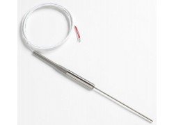 Fluke 5618B-6-J Small-Diameter Industrial RTD with banana plugs, 6"-