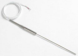 Fluke 5618B-9-S Small-Diameter Industrial RTD with spade lugs, 9"-