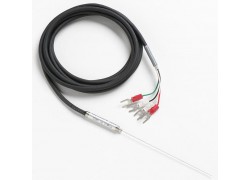 Fluke 5622-05-M Fast Response Platinum Resistance Thermometer (PRT) with Mini Banana Plugs, 0.02in, 6ft Lead-
