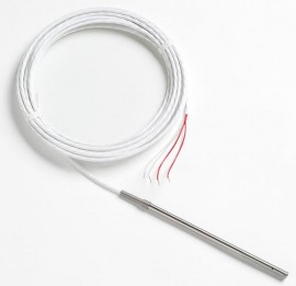 Fluke 5623B-6-D Precision RTD Freezer Probe with 5-Pin DIN for Tweener Thermometers, 6 x 0.25in, -100 to 156&amp;deg;C-