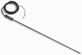 Fluke 5626-20-L Secondary Standard Platinum Resistance Thermometer (PRT) with Mini Spade Lugs, 20in, 100&amp;Omega;-