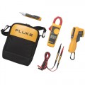 Fluke 62 MAX+/323/1AC IR Thermometer, Clamp Meter and Voltage Detector Kit-