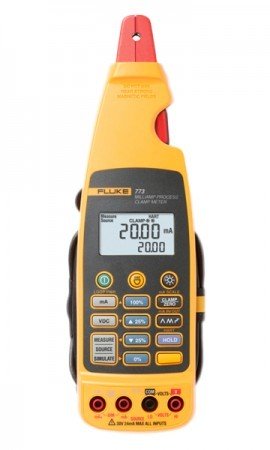 Fluke 773 CAL Milliamp Process Clamp Meter with calibration certificate-