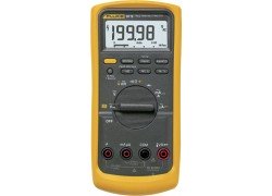 Fluke 87V Industrial True-RMS Multimeter with temperature, 1000 V, 10 A-