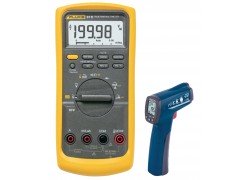 Fluke 87V True RMS Industrial Multimeter Kit - Includes the R2300 Infrared Thermometer for FREE-