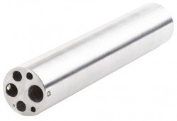 Fluke E Insert (Model 9170-INSE) for 9170 Metrology Wells, Aluminum, Misc Metric Holes with 0.25in Ref Hole-