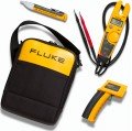 Fluke T5-600/62/1AC IR Thermometer, Electrical Tester and Voltage Detector Kit-