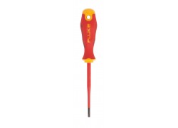 Fluke ISLS5 Insulated Slotted Screwdriver, 0.16 x 4&quot;, 1000 V-