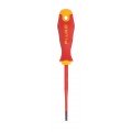 Fluke ISLS5 Insulated Slotted Screwdriver, 0.16 x 4", 1000 V-