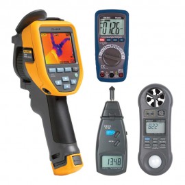 Fluke TIS45-KIT2 Fluke Thermal Imager Kit - Includes the R5008 Digital Multimeter, R7100 Replacement Adapter &amp;amp; the LM-8000 Environmental Meter FREE-